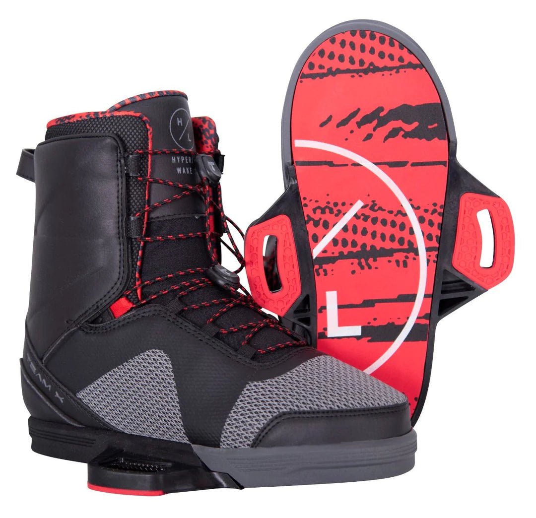 2021 Hyperlite Team X Wakeboard Bindings - Wake United