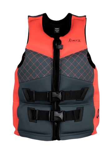 2023 Ronix Prom Queen Capella 3.0 Girls CGA Vest - Coral - Teen (95 - 125lbs) - Wake United