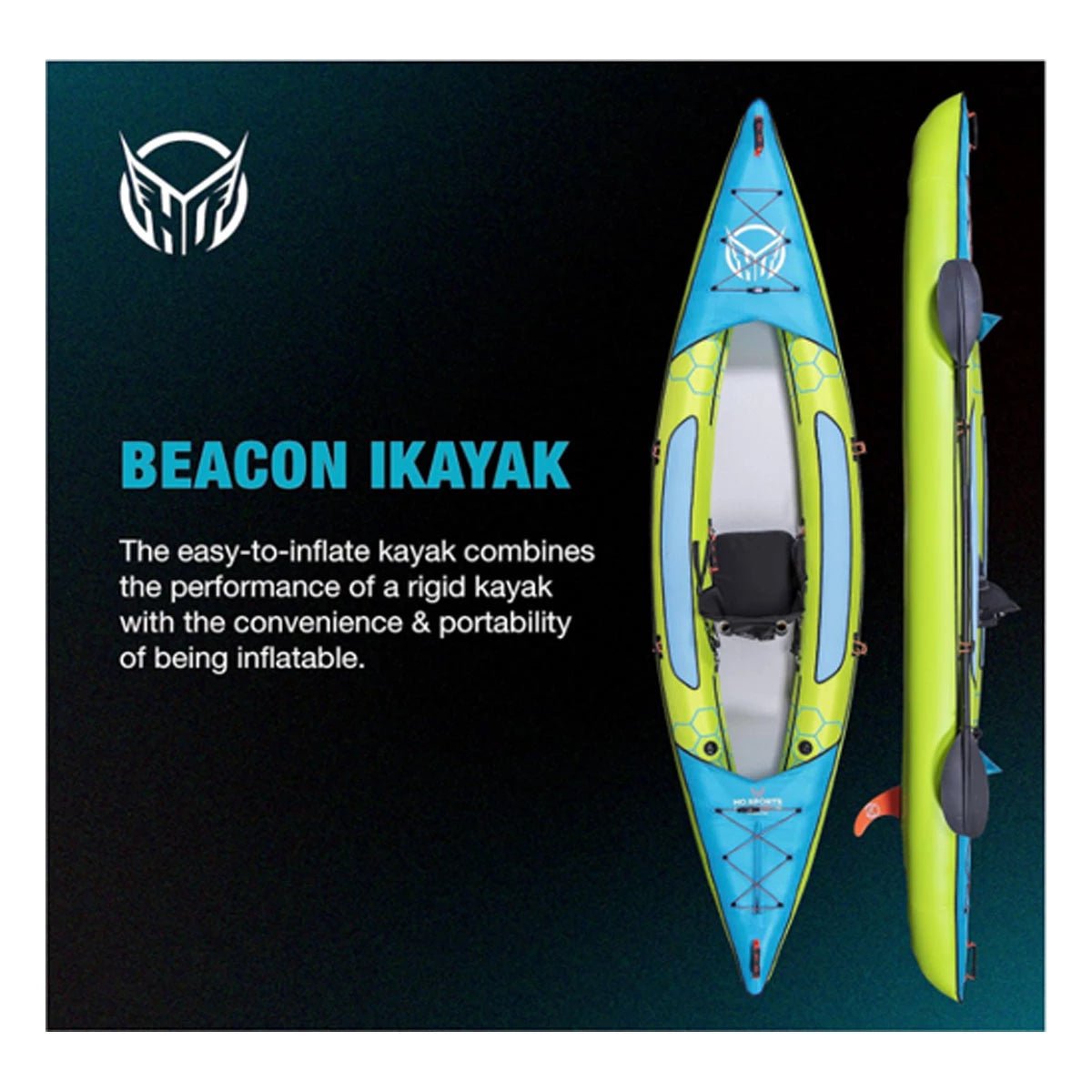 2024 HO Beacon Inflatable Kayak - Wake United
