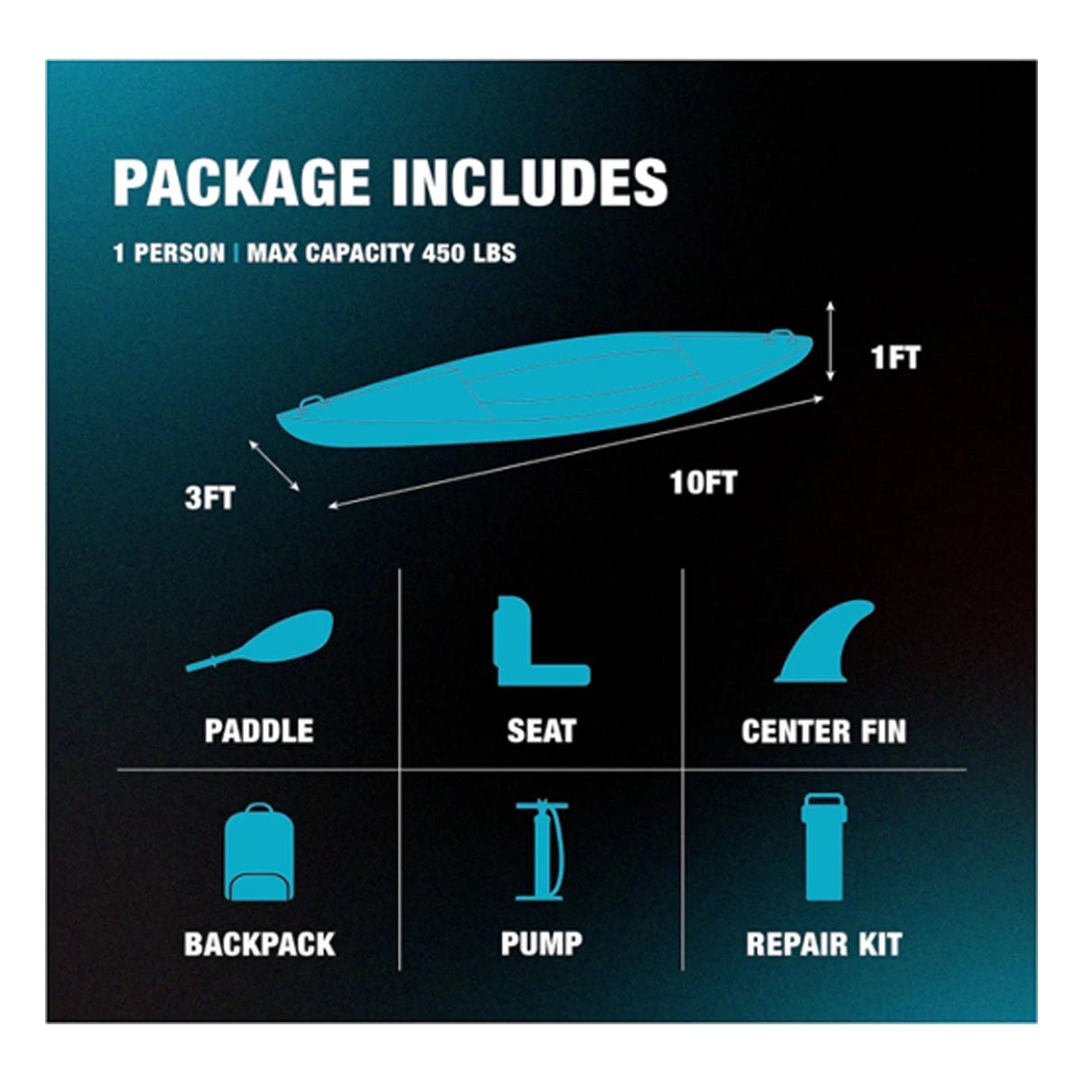 2024 HO Beacon Inflatable Kayak - Wake United