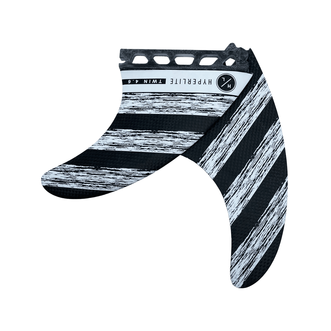 2024 Hyperlite 4.6 Carbon Twin Fin - Pair - Wake United
