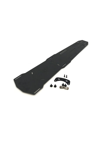 2024 Radar Carbon/G10 Sequence Universal Boot Plate w/ bar - Wake United