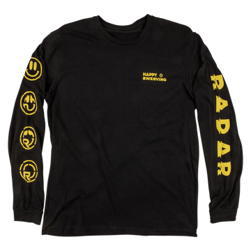 2024 Radar Happy Swerving Long Sleeve Tee - Wake United
