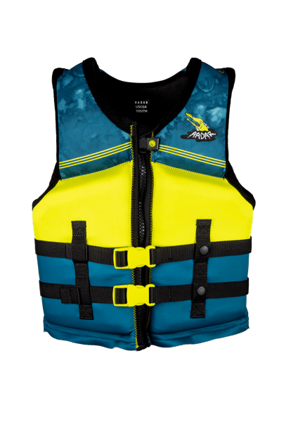 2024 Radar TRA Boys CGA Vest - Volt/Deep Sea - Youth - Wake United