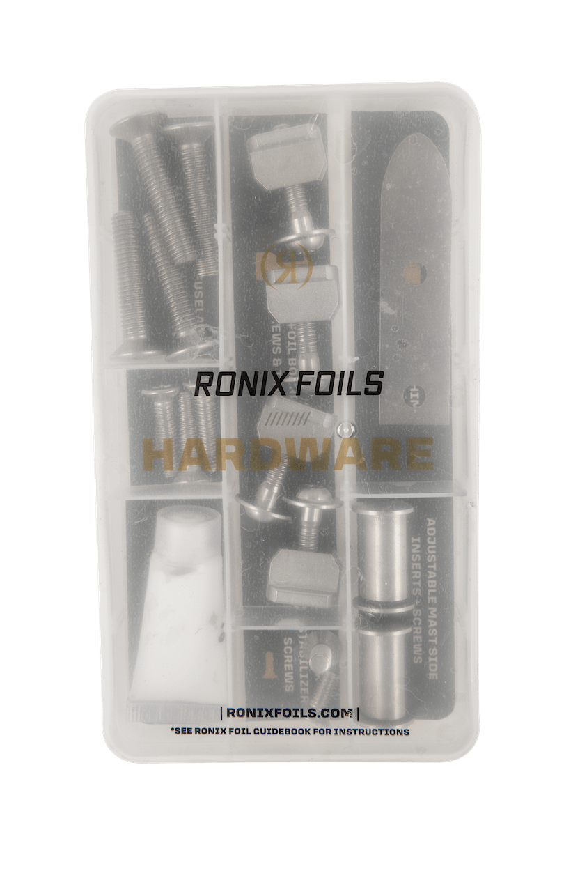 2024 Ronix Complete Foil Kit Hardware w/ Case - Shift Mast - Wake United