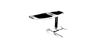 2024 Ronix Fluid 24" Mast/Balance 1300cm Front Wing - Wake United