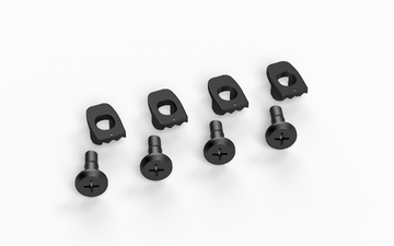 2024 Ronix M6 Ronix Boot Hardware - Set of 4 - Black - Wake United
