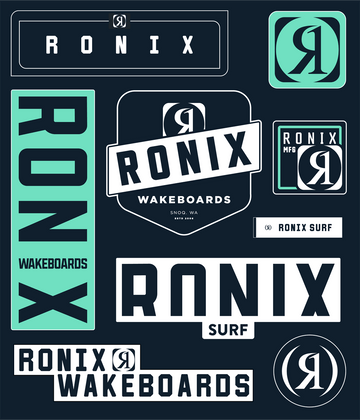 2024 Ronix Sticker Sheet - Wake United