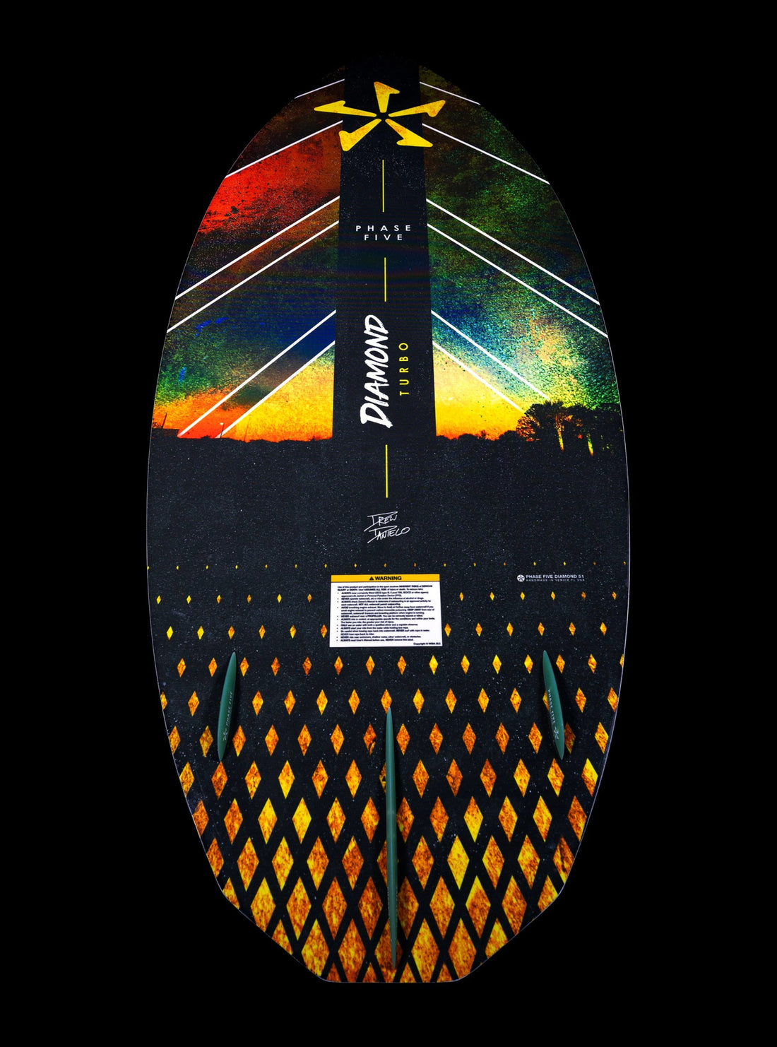 2025 Phase 5 Diamond Turbo Wakesurf Board - Wake United