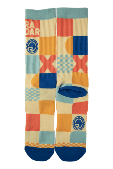 2025 Radar Crew Socks - Disco - OSFM - Wake United