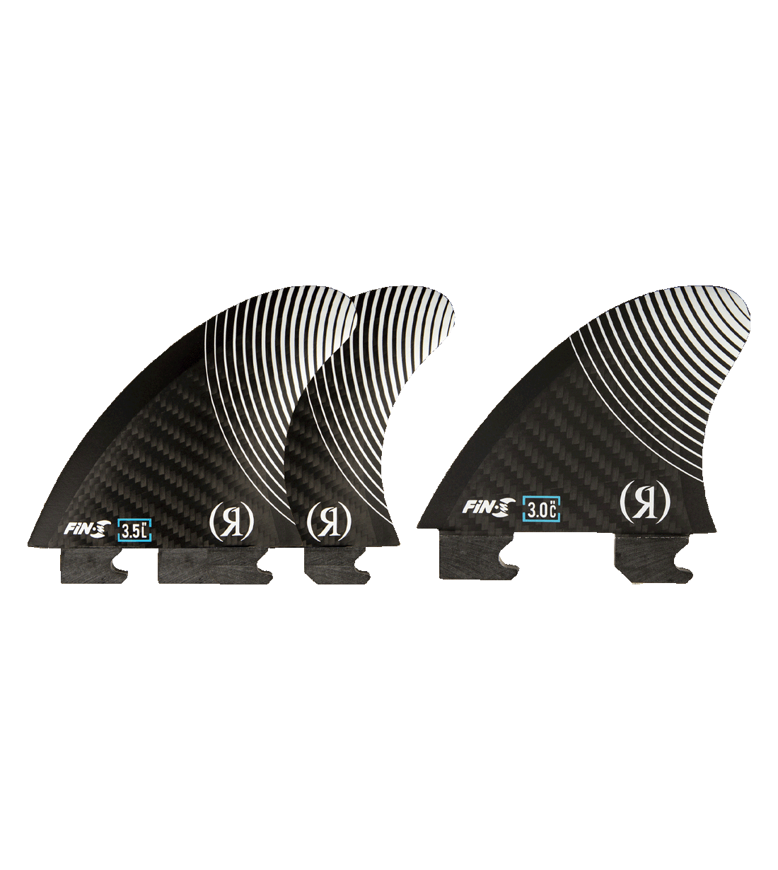 2024 Ronix Fin - S Floating Surf Fin 3 Pack - Wake United