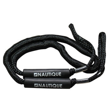 Nautique 6 - Foot Bungie Dock Line - Black - Wake United