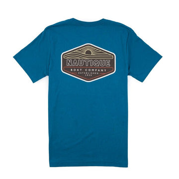 Nautique Factory Sunrise SS Tee - Deep Teal - Wake United