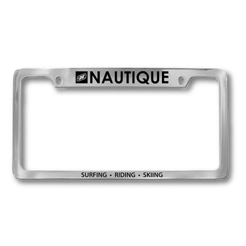 Nautique License Plate Frame - Wake United