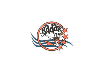 Radar Swerve Sticker - 25 Pack - Wake United