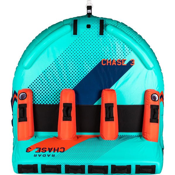 Radar The Chase Lounge 3 - Person Tube - Mint/Navy/Red - Wake United