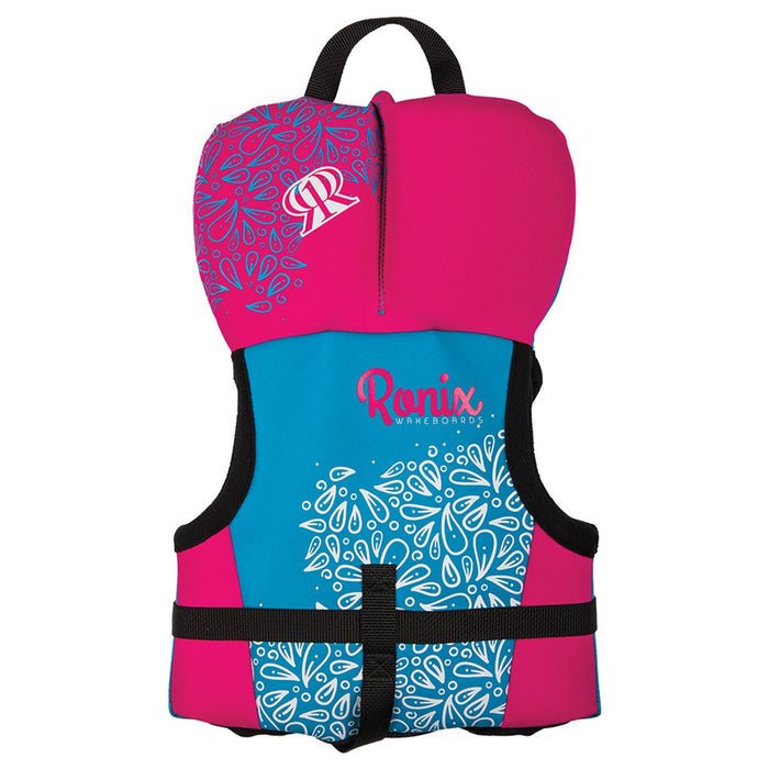 Ronix August Girls CGA Vest - Blue/Pink - Infant/Toddler (Up TO 30 LBS) - Wake United