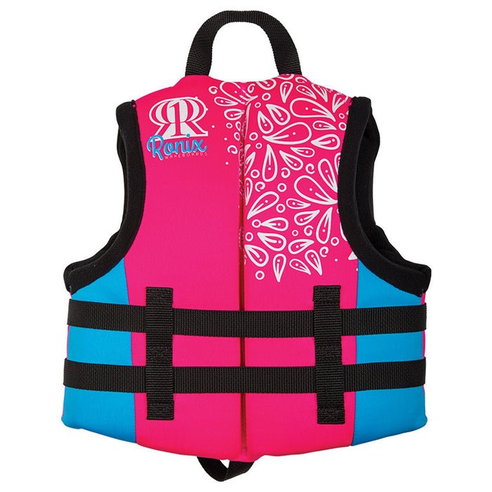 Ronix August Girls CGA Vest - Sky Blue/Pink/White - Child (30 - 50lbs) - Wake United