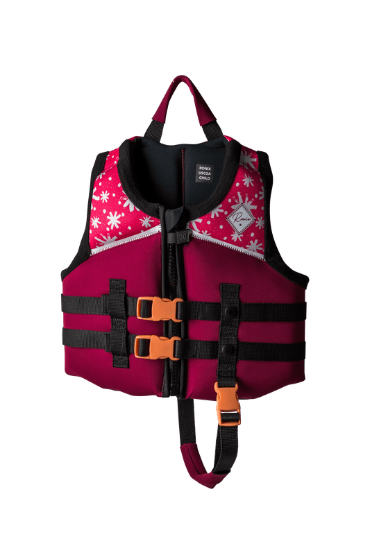 Ronix Laguna - Girls CGA Vest - Plum - Child (30 - 50lbs) - Wake United