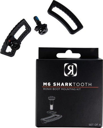 Ronix M6 Ronix SharkTooth Boot Hardware - Set of 4 - Black - Wake United