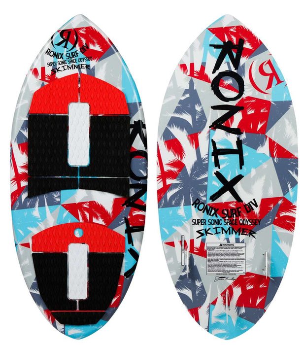 Ronix Super Sonic Space Odyssey - Skimmer White/Red/Blue - 3'11" - Wake United