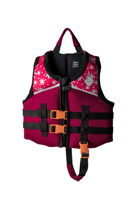 Ronix Laguna - Girls CGA Vest - Plum - Child (30- 50lbs)