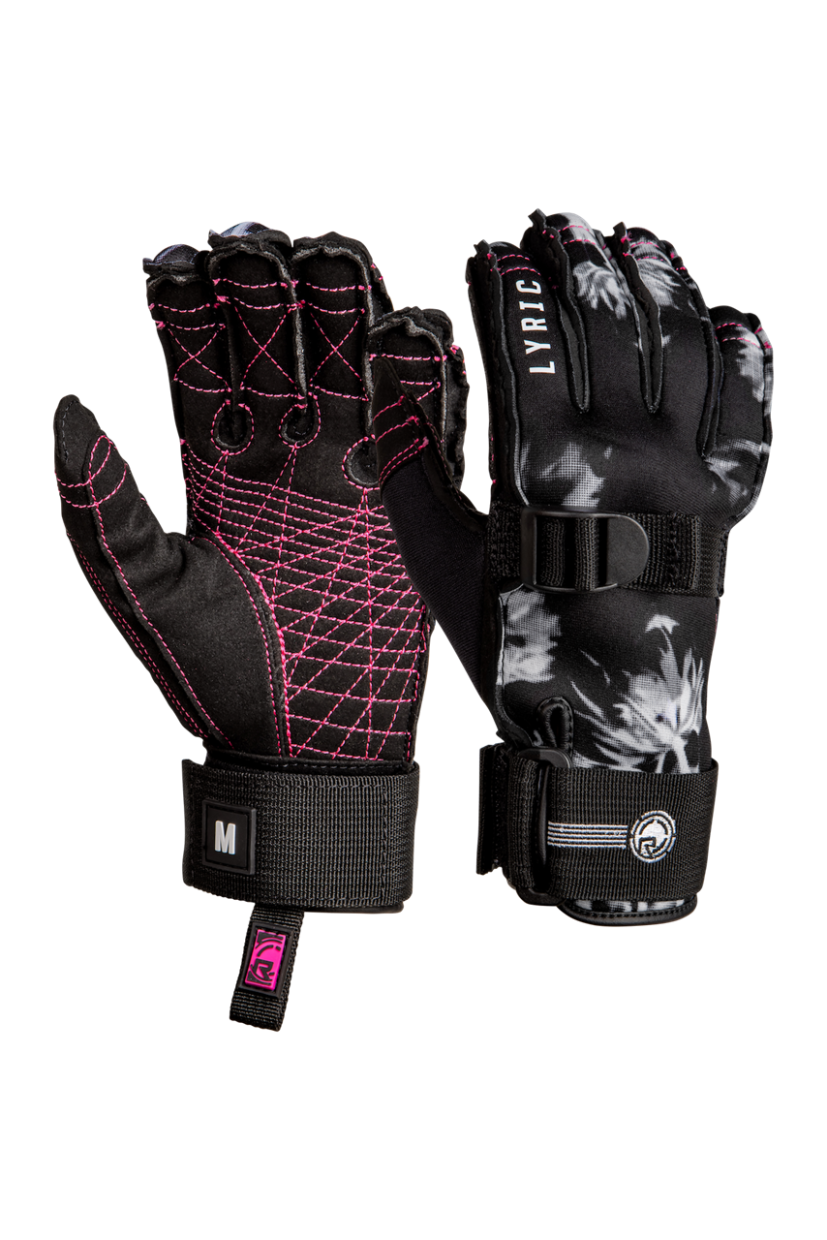 2023 Radar LYRIC INSIDE OUT GLOVE - TULIP/ BLACK WHITE