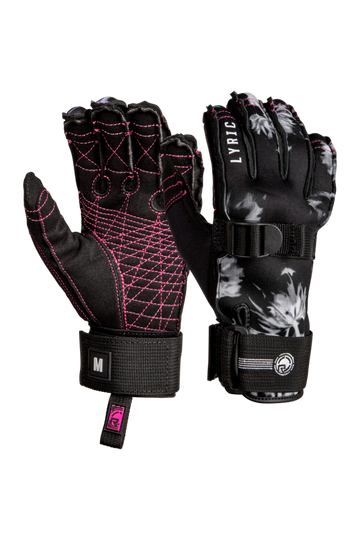 2023 Radar LYRIC INSIDE OUT GLOVE - TULIP/ BLACK WHITE