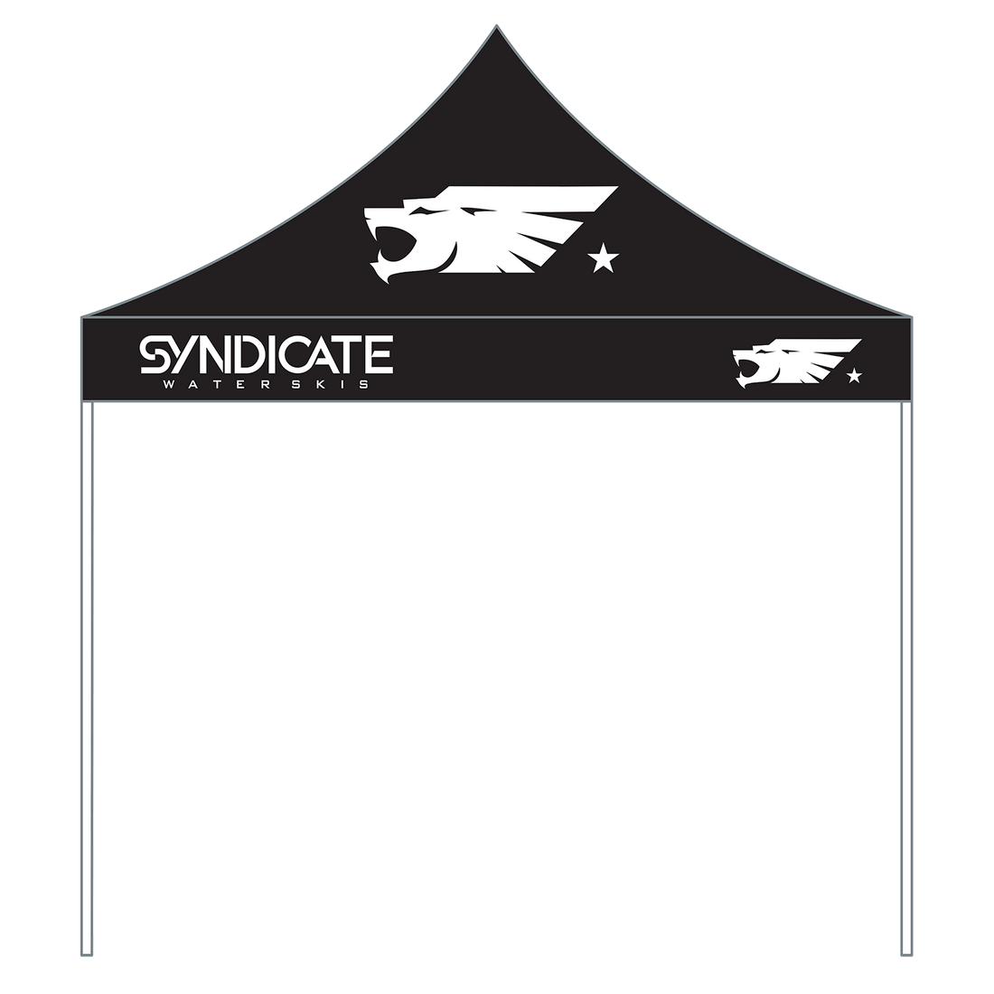 2024 HO HO/Syndicate Waterskis Pop - Up Tent - Wake United