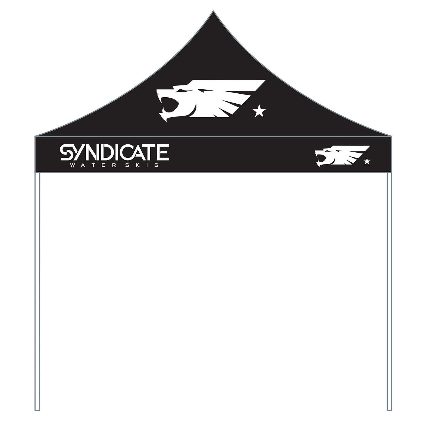 2024 HO HO/Syndicate Waterskis Pop - Up Tent - Wake United