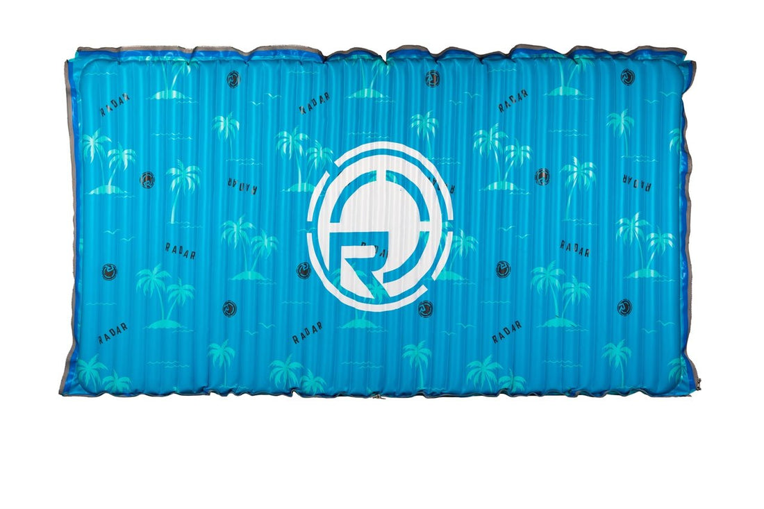 2024 Radar Cloud Water Mat - Blue Palms - Wake United