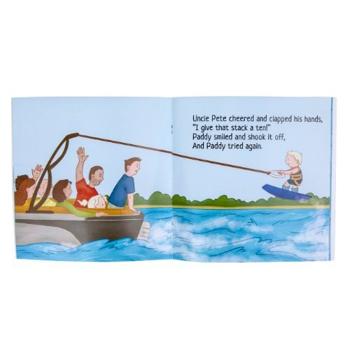 2024 Ronix Kid's Book - Paddy Goes Wakeboarding - Wake United