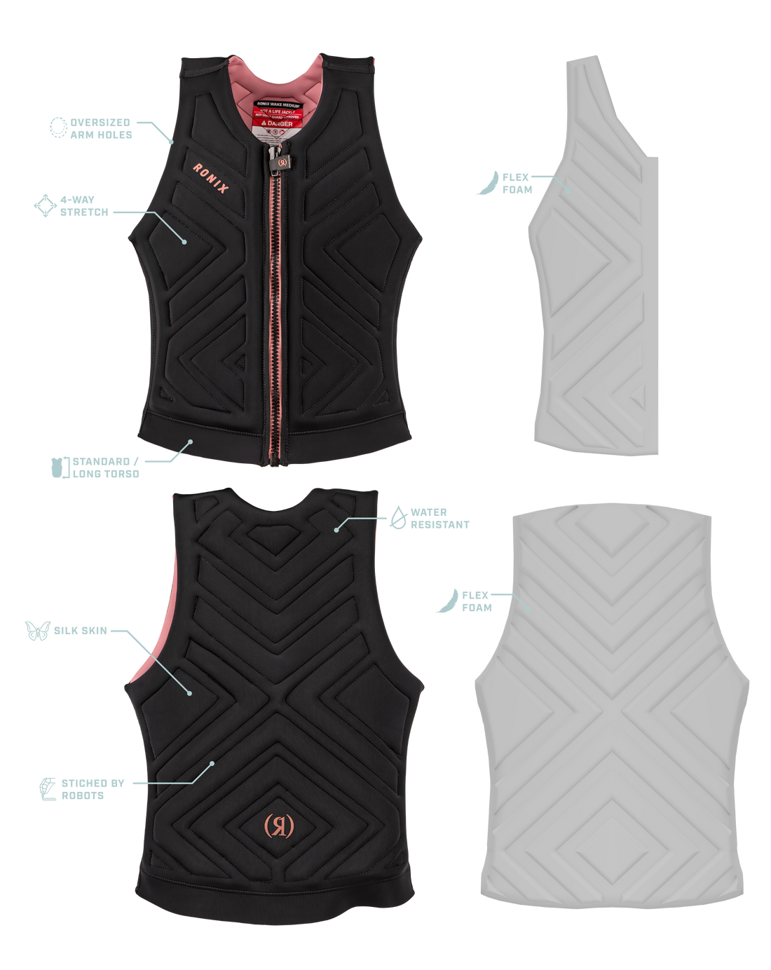 2025 Ronix Moon Stone - Comp Vest