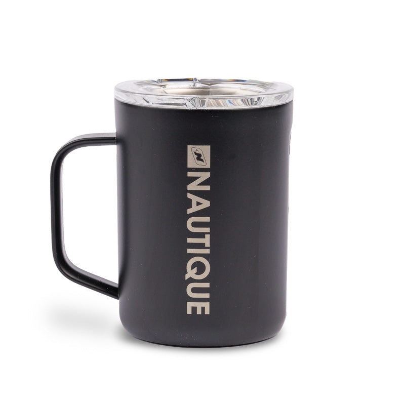 Nautique Corkcicle 16oz Mug - Black