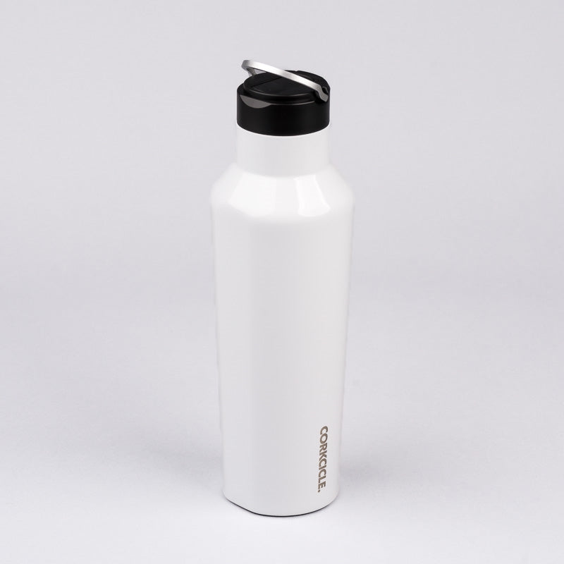 Nautique Corkcicle 20oz Sport Cateen - White