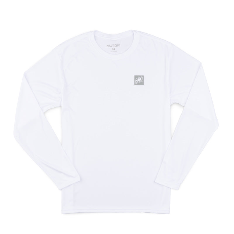 Nautique Dry Zone LS Performance Tee - White