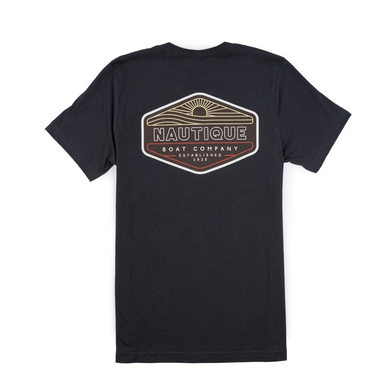 Nautique Factory Sunrise SS Tee - Dark Grey