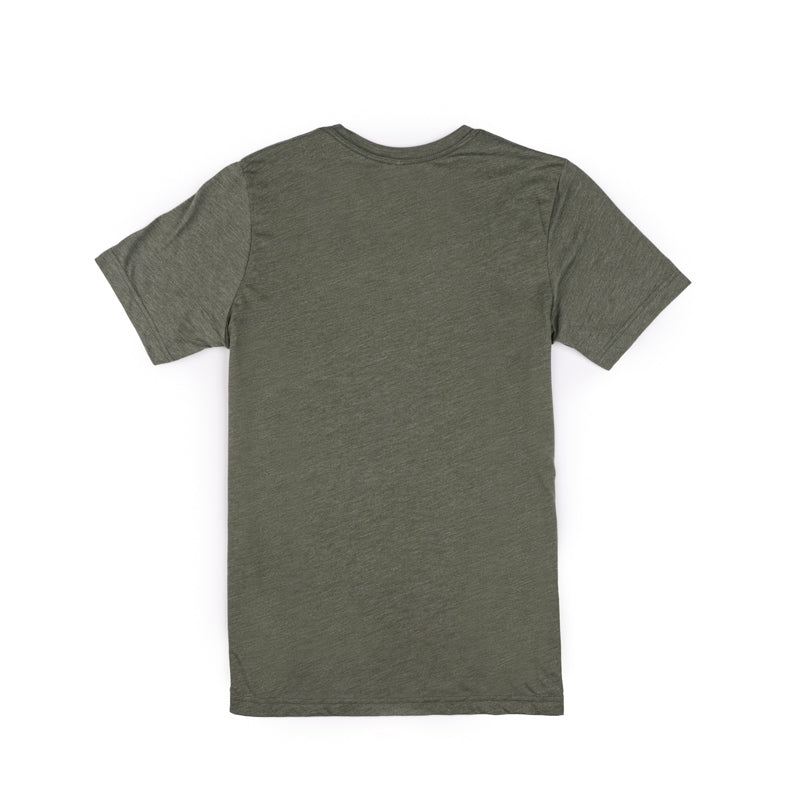 Nautique FLA SS Triblend Tee - Military Green