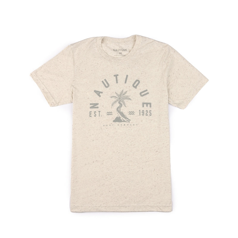 Nautique FLA SS Triblend Tee - Oatmeal