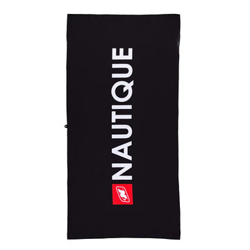 Nautique Sublimited Beach Towel - Black