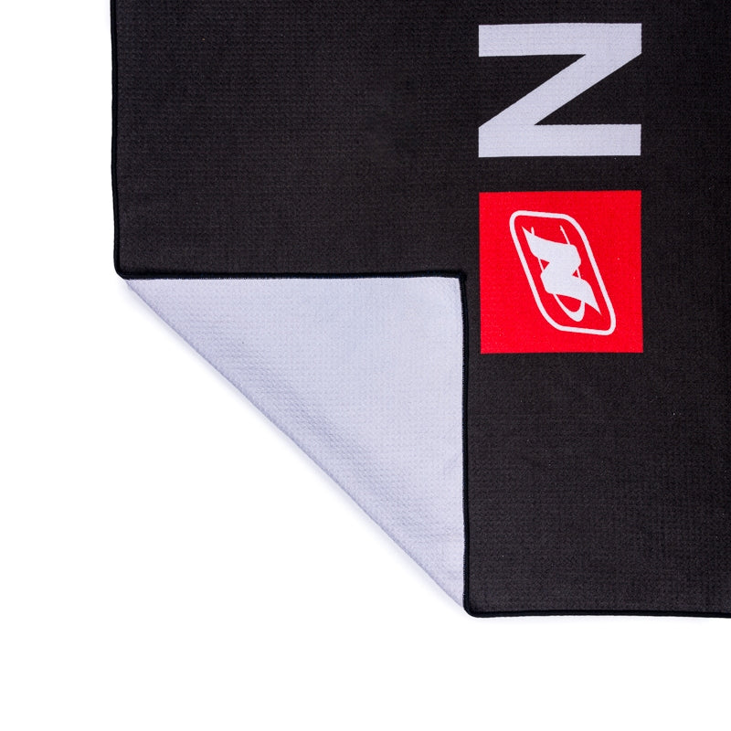 Nautique Sublimited Beach Towel - Black