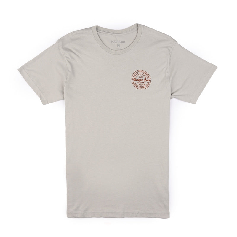 Nautique Trade Circle SS Tee - Silver