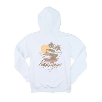 Glow Hooded Sweatshirt - White