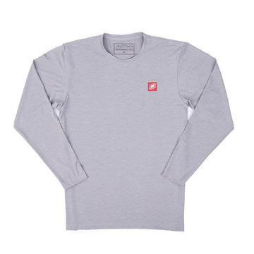 Nautique Anetik LS Pro Crew Tee - Alloy Heather