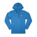Nautique Anetik Tech LS Hoodie Tee - Bahama Blue Heather - Wake United