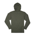 Nautique Anetik Tech LS Hoodie Tee - Dark Olive Heather - Wake United