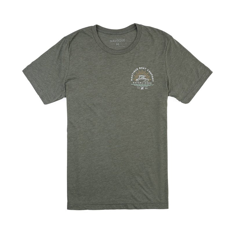 Nautique Aura Tee - Military Green