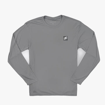 Nautique Dry Zone LS Performance Tee - Concrete