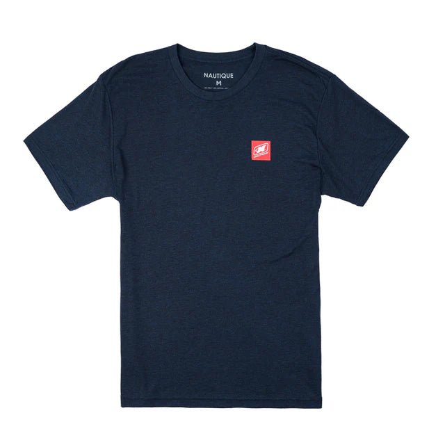 Nautique Flag SS Tee - Legion Blue