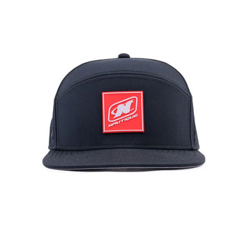 Nautique Melin Trenches Cap - Black (Red Patch)